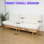 HD-0010 3 Seater Pet Friendly Sofa-Beige - Image 9