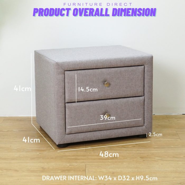 ST 001 Bedside Table-3 Colors - Image 7