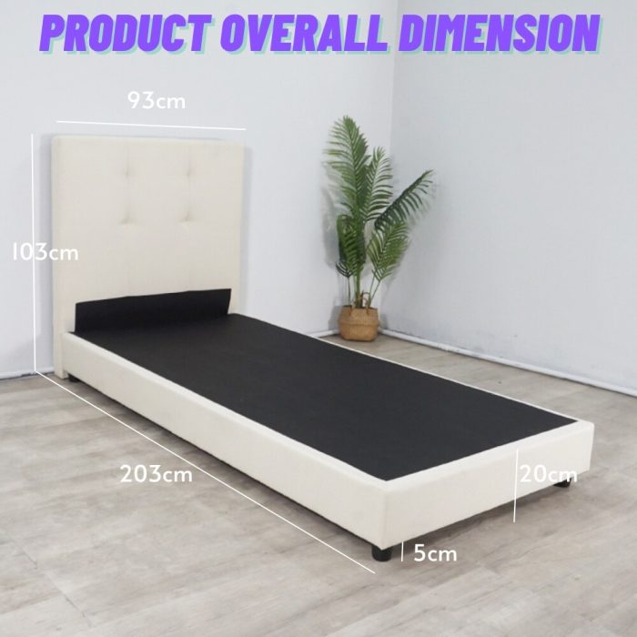HD 176 Single Divan Bed Frame - Image 7