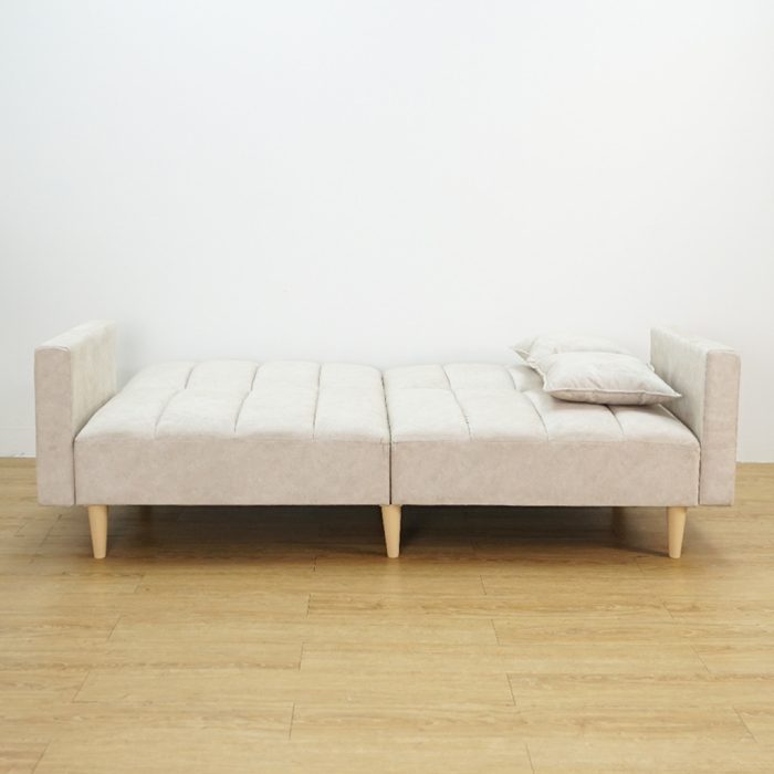 JG 09 3 Seater Sofa Bed-Beige - Image 5