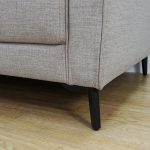 HD 8426 3 Seater Sofa-Stone - Image 6