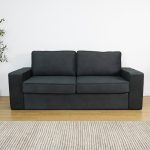 HD 8446 Pet Friendly 3 Seater Sofa-Black - Image 4