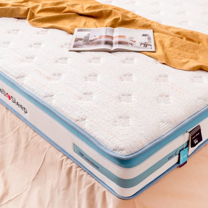 HelloSleep 12 Inch Fully Removable Pocket Spring Mattress - Image 4