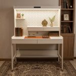 A016 120cm Full Solid Smart Study Desk