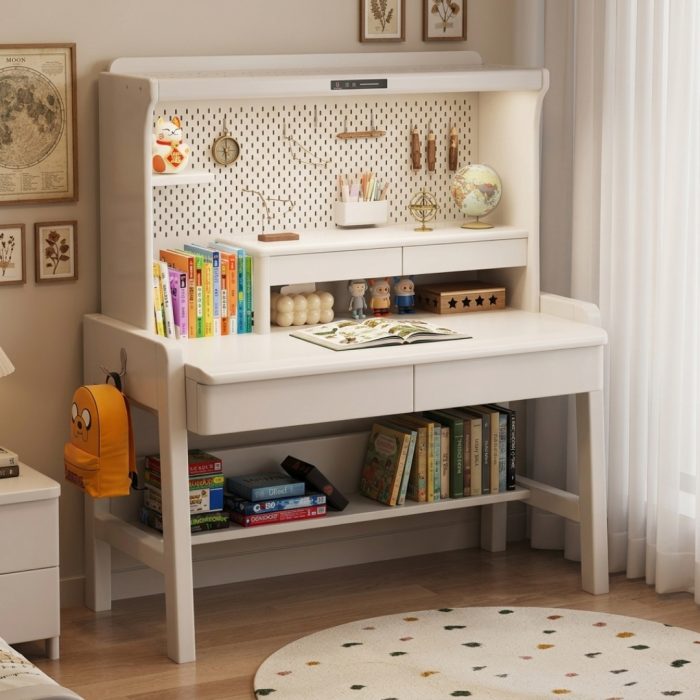 A016 120cm Full Solid Smart Study Desk - Image 2