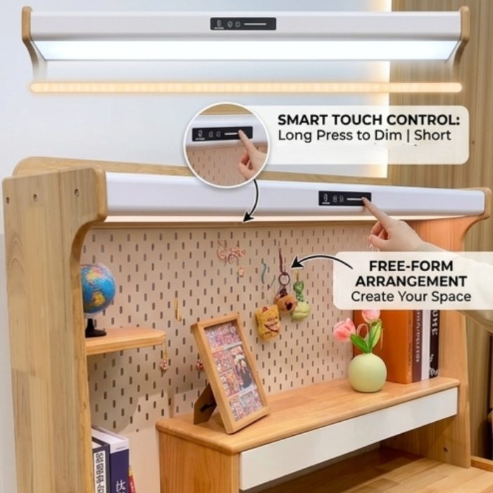 A016 120cm Full Solid Smart Study Desk - Image 6