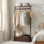 331 Wooden Garment Rack - Image 3