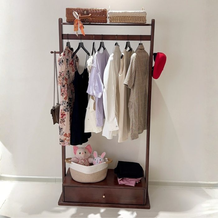 331 Wooden Garment Rack - Image 9