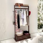 331 Wooden Garment Rack - Image 5
