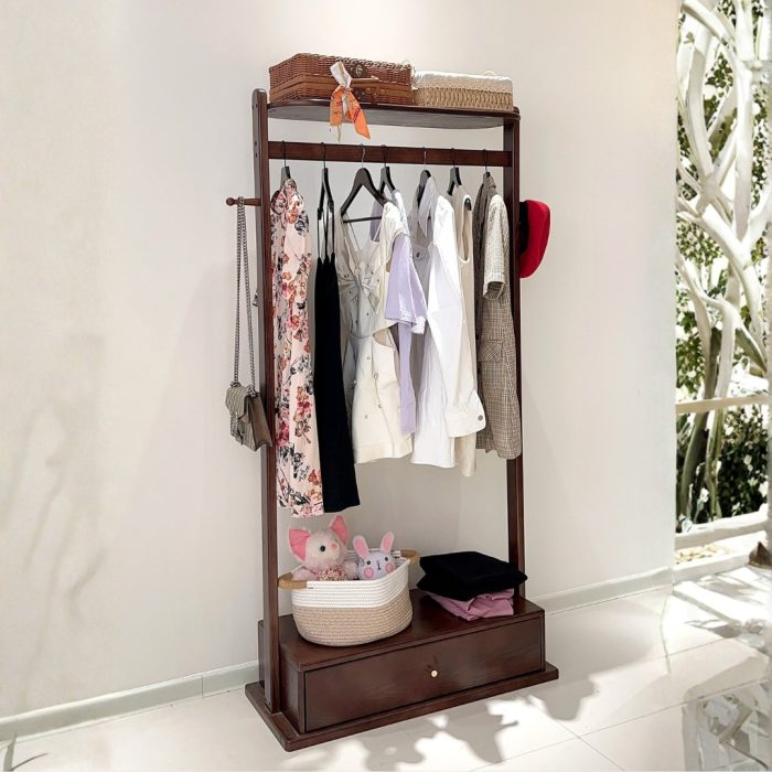 331 Wooden Garment Rack - Image 5