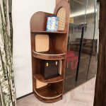 JY01 Wooden Corner Display Rack - Image 4