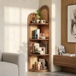 JY01 Wooden Corner Display Rack