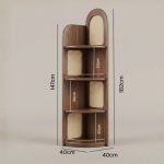 JY01 Wooden Corner Display Rack - Image 3