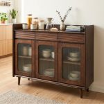 SB 907 Full Solid 120cm 3 Door Sideboard - Image 2