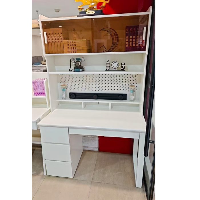 A015 120cm Full Solid Study Desk-White - Image 5