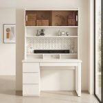 A015 120cm Full Solid Study Desk-White