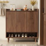 XG35 Full Solid 3 Door Shoe Cabinet