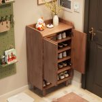 XG35 Full Solid 2 Door Shoe Cabinet - Image 3