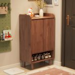 XG35 Full Solid 2 Door Shoe Cabinet - Image 2
