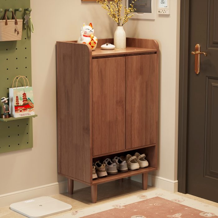 XG35 Full Solid 2 Door Shoe Cabinet - Image 2
