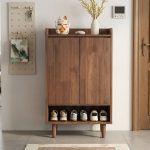 XG35 Full Solid 2 Door Shoe Cabinet